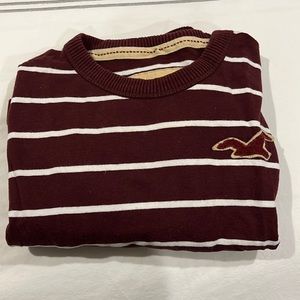Men’s hollister XL striped sweater